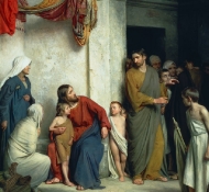 Cristo e o Menino - Bloch
