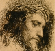 Cristo e a coroa de espinhos - Bloch