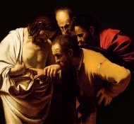 A incredulidade de São Tomé - Caravaggio